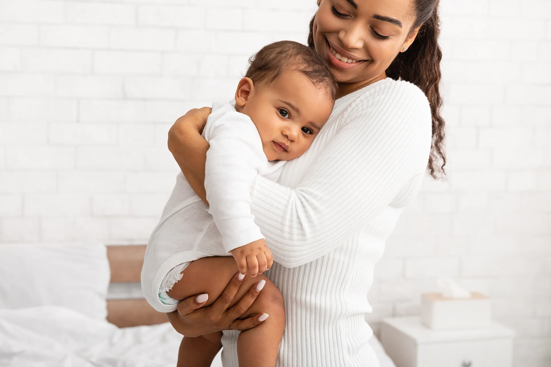 Family with caregiver